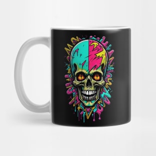 Pastel Color Skull Mug